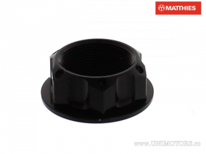 Dado del cilindro Pro Bolt M24 x 1.00 mm in alluminio nero - Honda ADV 350 A ABS / CB 1000 F Super Four - R - RA ABS / CB 1100 A