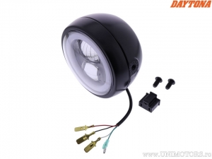 Daleki LED 120mm czarny z dwoma bocznymi punktami mocowania - Daytona