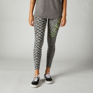 Damen AOP Detour Leggings [Grau/Schwarz]: Größe - XS