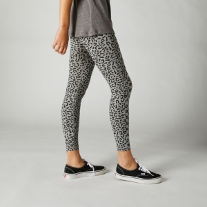 Damen AOP Detour Leggings [Grau/Schwarz]: Größe - XS