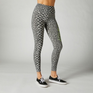 Damen AOP Detour Leggings [Grau/Schwarz]: Größe - XS