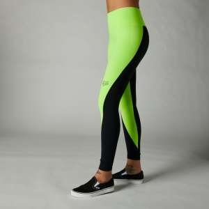 Damen Leggings Detour [Gelb Flo]: Größe - M