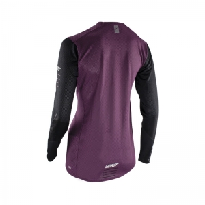 Damen MTB Gravity 4.0 ♀ V22 Dunkelviolett Trikot: Größe - M