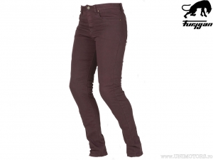 Dames motorbroek Furygan Paola Wine Red (donkerrood) - Furygan