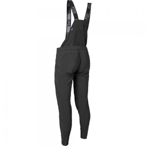 Dames MTB Defend Fire broek met bretels [Zwart]: Maat - XL