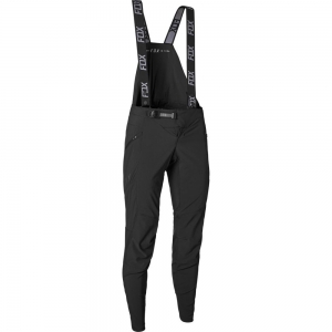 Dames MTB Defend Fire broek met bretels [Zwart]: Maat - XL