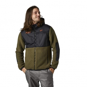 DAYTON ZIP FLEECE [FAT GRN]: Méret - XL