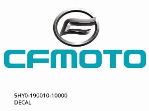 DECAL - 5HY0-190010-10000 - CFMOTO