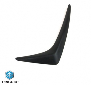 Deflector frontal izquierdo - Negro - Piaggio Fly ('12-'18) 4T AC 50-100-125-150cc - Piaggio