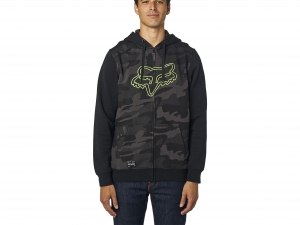 DESTRAKT CAMO ZIP FLEECE [BLK CAM]: Méret - XL