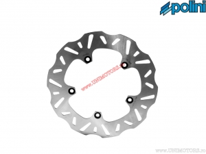 Disc frana fata (267x132,2x4,5mm) - MBK Evolis 125i H2O 4T E3 '(14-'16) / Yamaha X-Max 250 H2O 4T E2 ('05-'06) - Polini