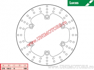 Disco de freio dianteiro MST292 rígido - Lucas TRW