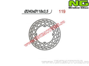 Disco freno anteriore - Honda XLR 125 R / CR 250 R / CR 500 R / NX 250 / XR 250 R / XR 400 R / XR 600 R / XR 650 R - (NG)