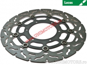 Disque de frein avant racing MSW266RAC flottant - Lucas TRW