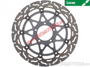 Disque de frein avant racing MSW267RAC flottant - Lucas TRW