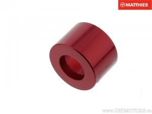 Distanciador parafuso Pro Bolt M10 10.00 x 19.00 x 13.00 mm alumínio vermelho - JM