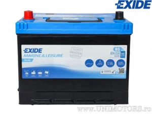 DUAL 12V 80Ah Akku - Exide