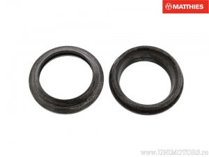 Dust seal fork set 43x54.2x6/11mm - Aprilia Caponord 1200 / Ducati Monster 750 / Honda VTR 1000 / Suzuki DL 650 - JM