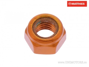 Ecrou de Blocage Pro Bolt M8 x 1.25 mm Aluminium Orange - JM