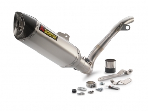 Einddemper Akrapovic (Slip-on Line) KTM 125 Duke ('11-'16) / 200 Duke ('12-'13) / 200 Duke R ('14) - KTM