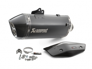 Einddemper Akrapovic (Slip-on Line - titanium) KTM 1050 Adventure ('15-'18) / 1090 Adventure L ('17-'18) - KTM