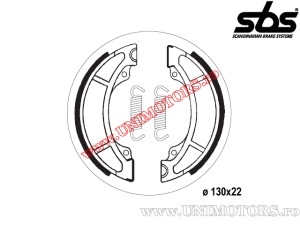 Első féktárcsa - 130x22mm SBS 2108 - (SBS)