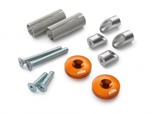 Embouts de guidon (aluminium) KTM 125 Duke ('11-'19) / 200 Duke ('12-'15) / RC 125 ('14-'15) / RC 125 ABS ('14-'16) - KTM