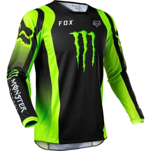 Enduro/Cross 180 Monster Jersey [Black]: Size - XL