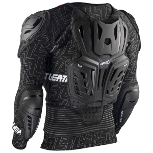 Enduro / cross 4.5 Pro zwarte lichaamsbescherming: Maat - L/XL