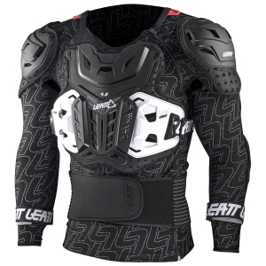 Enduro / cross 4.5 Pro zwarte lichaamsbescherming: Maat - L/XL