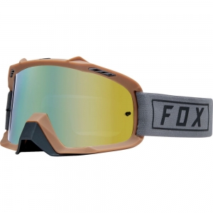 Enduro/Cross-Brille Air Space-Gasoline [Grau]: Größe - Faras Größe