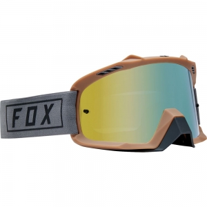 Enduro/Cross-Brille Air Space-Gasoline [Grau]: Größe - Faras Größe