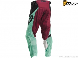 Enduro / cross broek Pulse Air Factor (zwart / groen) - Thor