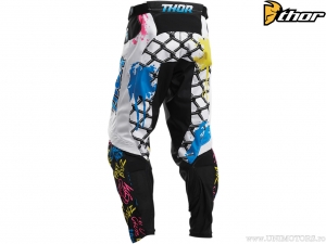 Enduro / cross broek Pulse Fast Boyz (wit) - Thor