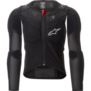 Enduro/Cross Evolution LS Motorcycle Jacket Black/White/Red: Size - M