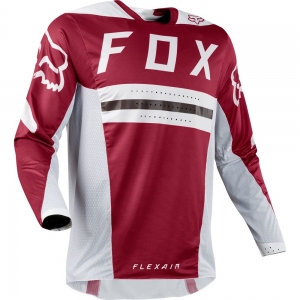 Enduro/Cross Flexair Preest Trikot [Dunkelrot] Limitierte Auflage: Größe - L