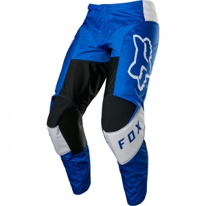 Enduro / cross FOX 180 LUX BROEK (blauw - wit): Maat - 36