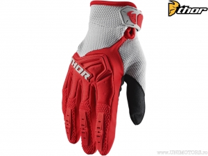 Enduro/Cross Gloves Spectrum (Red/Grey) - Thor