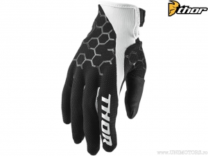 Enduro/Cross Handschuhe (Schwarz/Weiß) - Thor