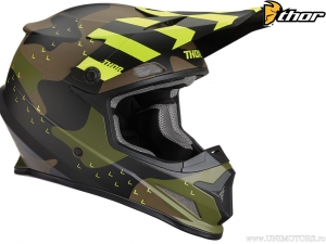 Enduro / Cross Helm Sector Mosser (Tarngrün Matt) - Thor