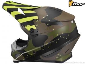 Enduro / Cross Helm Sector Mosser (Tarngrün Matt) - Thor