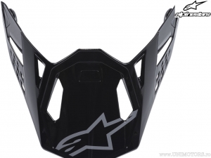 Enduro/Cross Helmet Visor Radium (Gloss Black) - Alpinestars