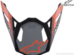 Enduro/Cross Helmet Visor Triple (Glossy Grey) - Alpinestars