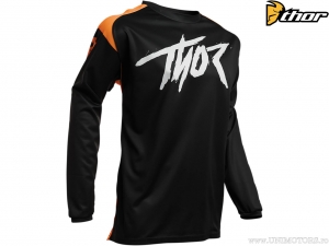 Enduro/Cross Herren Sector Link Trikot (Schwarz/Orange) - Thor