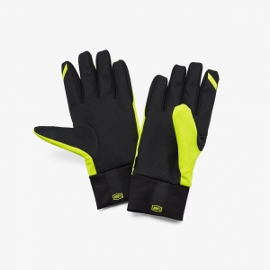 Enduro/Cross Hydromatic Wasserdichte Handschuhe Neon Gelb: Größe - SM