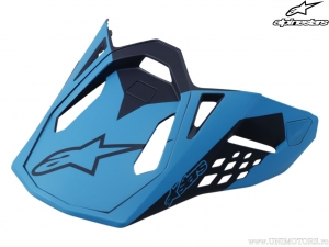 Enduro / cross Meta bukósisak plexi (matt kék) - Alpinestars