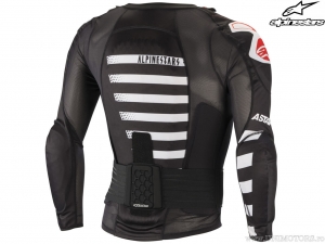 Enduro/Cross Protection Jacket Sequence (Black/White/Red) - Alpinestars