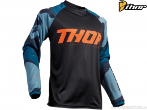 Enduro / cross Sector Camo dzseki (kék) - Thor