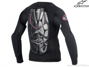 Enduro / cross Stella Bionic beschermjas (zwart/paars) - Alpinestars