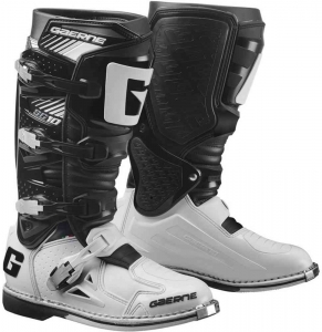 Enduro/Cross Stiefel Gaerne SG10 Schwarz/Weiß: Größe - 45